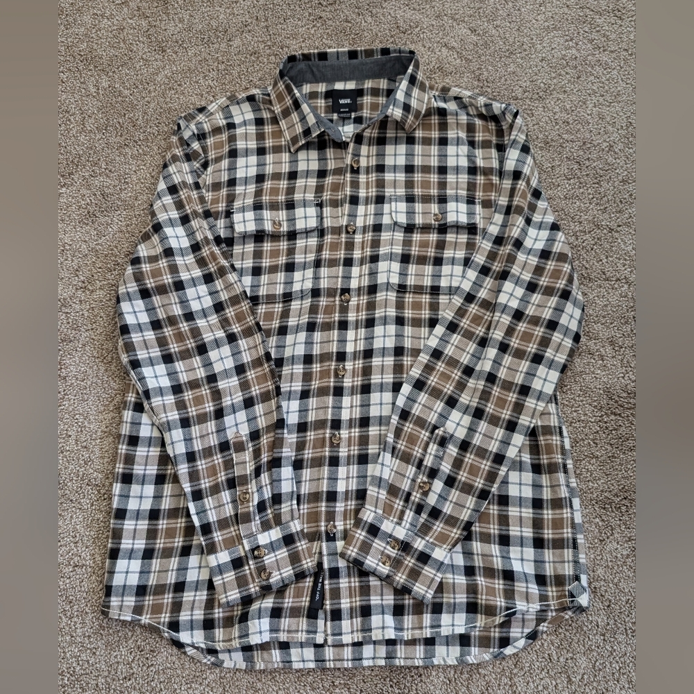 Vans flannel long sleeve